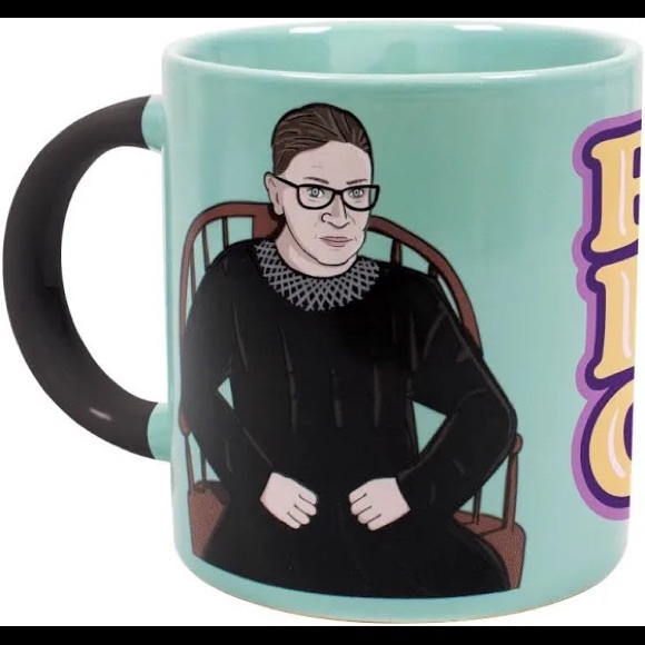 Ruth Bader Ginsburg Color Changing Mug - Picture 3 of 4